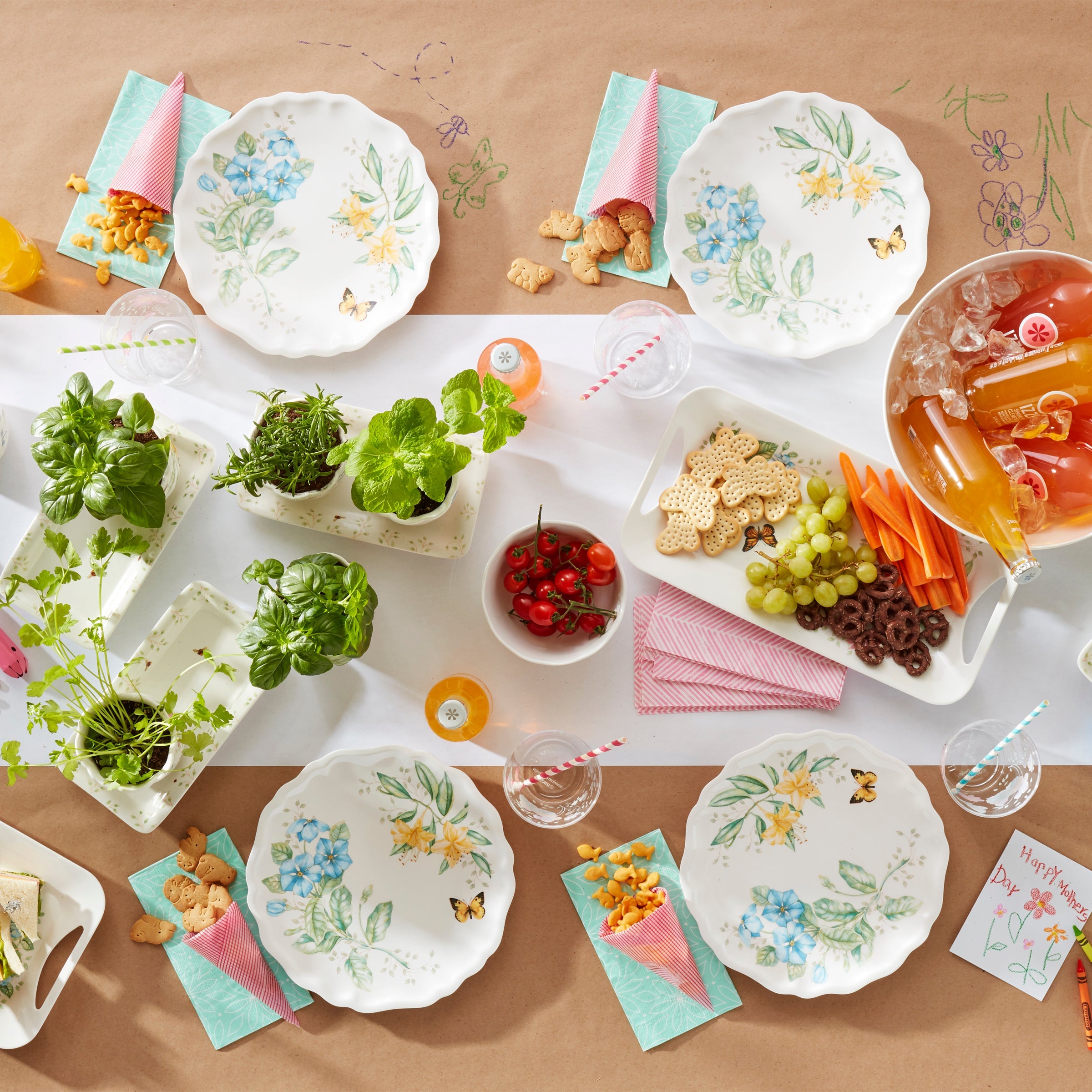 Melamine Scalloped All-Purpose Bowls, Set of 4 - Image 2
